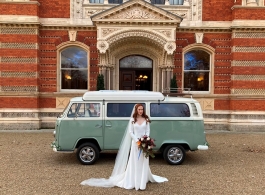 Campervan for wedding hire in London